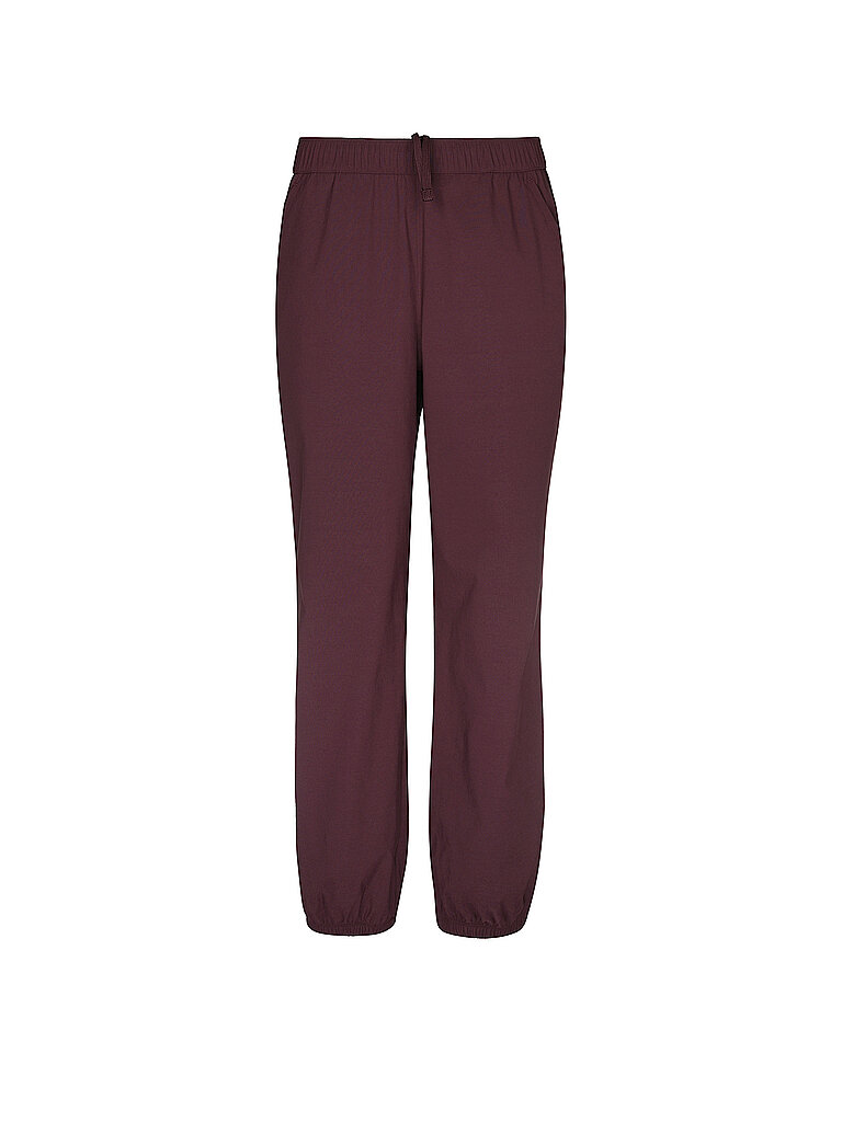 UNDER ARMOUR Damen Jogginghose UA Unstoppable Woven dunkelrot | S